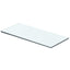 hylder 2 stk. glaspanel 40 x 12 cm klar