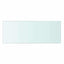 hylder 2 stk. glaspanel 40 x 15 cm klar