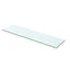 hylder 2 stk. glaspanel 60 x 12 cm klar