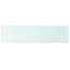 hylder 2 stk. glaspanel 60 x 15 cm klar