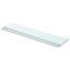 hylder 2 stk. glaspanel 70 x 15 cm klar