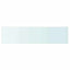 hylder 2 stk. glaspanel 80 x 20 cm klar