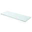 hylder 2 stk. glaspanel 80 x 30 cm klar