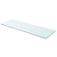 hylder 2 stk. glaspanel 90 x 30 cm klar