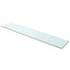 hylder 2 stk. glaspanel 100 x 20 cm klar