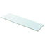 hylder 2 stk. glaspanel 100 x 30 cm klar
