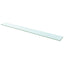 hylder 2 stk. glaspanel 110 x 12 cm klar