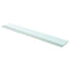 hylder 2 stk. glaspanel 110 x 15 cm klar