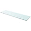 hylder 2 stk. glaspanel 110 x 30 cm klar