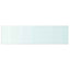 hylder 2 stk. glaspanel 110 x 30 cm klar