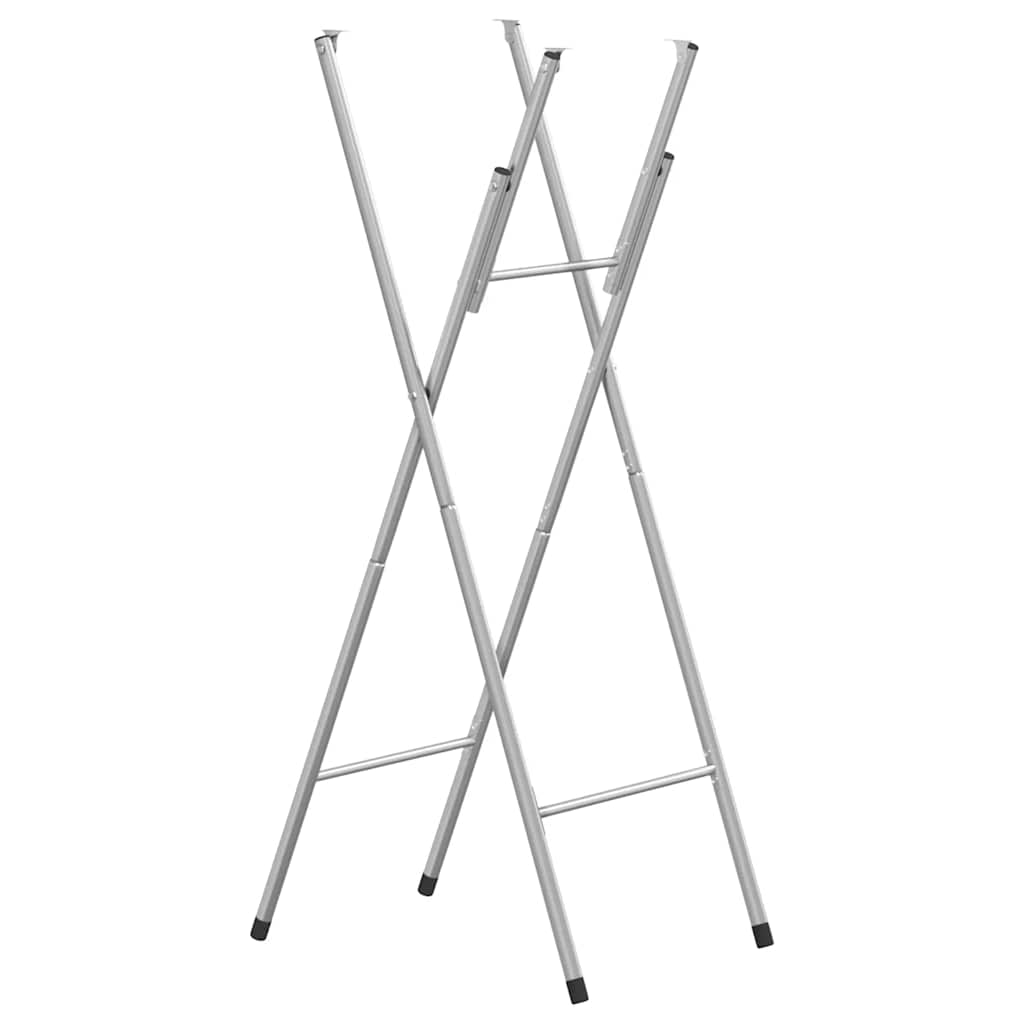 foldbare ben til barbord 45x53x108 cm galvaniseret stål billede