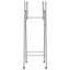 foldbare ben til barbord 45x53x108 cm galvaniseret stål