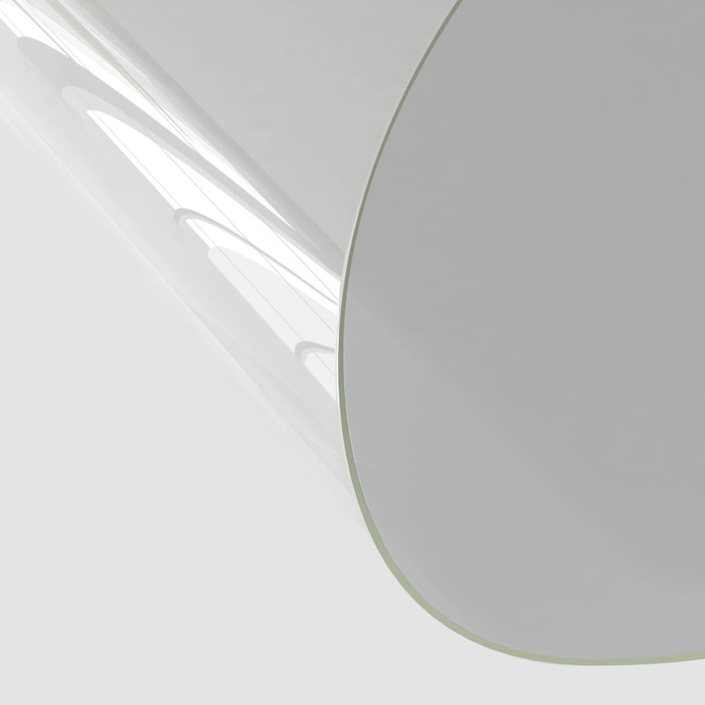 bordbeskytter Ø 90 cm 1,6 mm PVC transparent