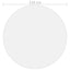 bordbeskytter Ø 110 cm 1,6 mm PVC transparent