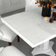 bordbeskytter 100x90 cm 1,6 mm PVC transparent