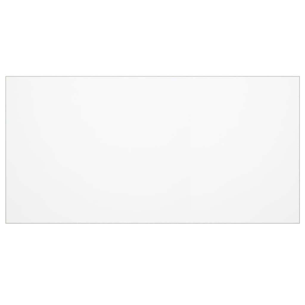 bordbeskytter 120x60 cm 1,6 mm PVC transparent