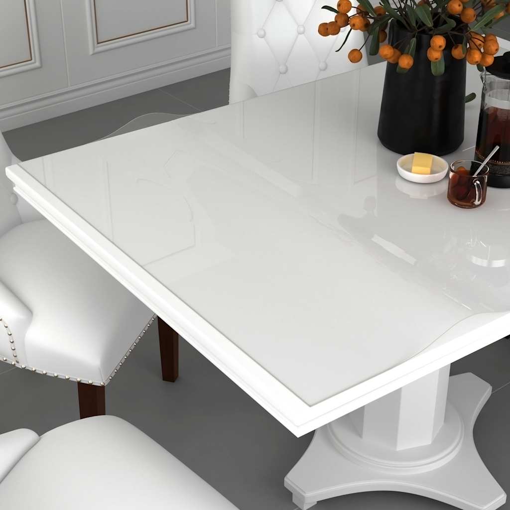bordbeskytter 120x60 cm 1,6 mm PVC transparent billede