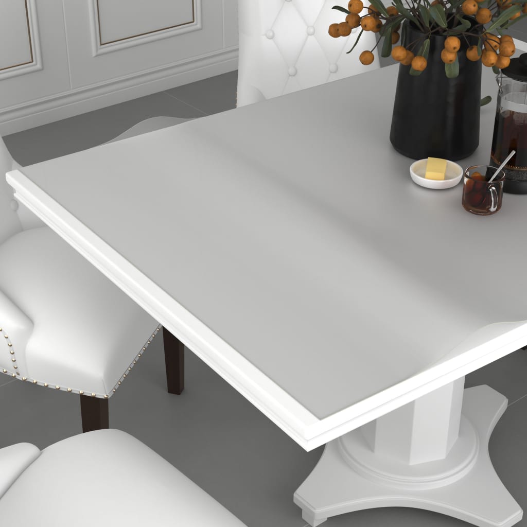 bordbeskytter 90x90 cm 1,6 mm PVC mat billede