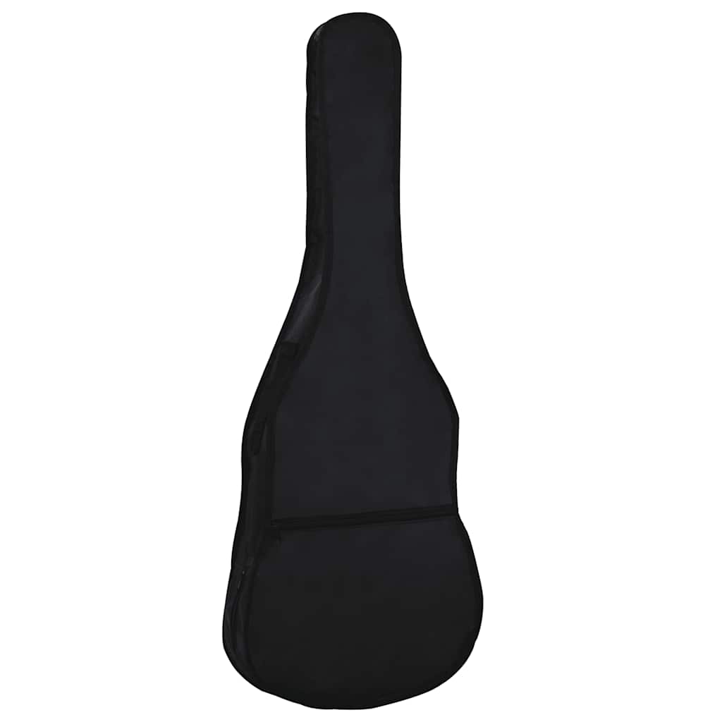 guitartaske til 1/2 (34") klassisk guitar 94x35 cm stof sort billede