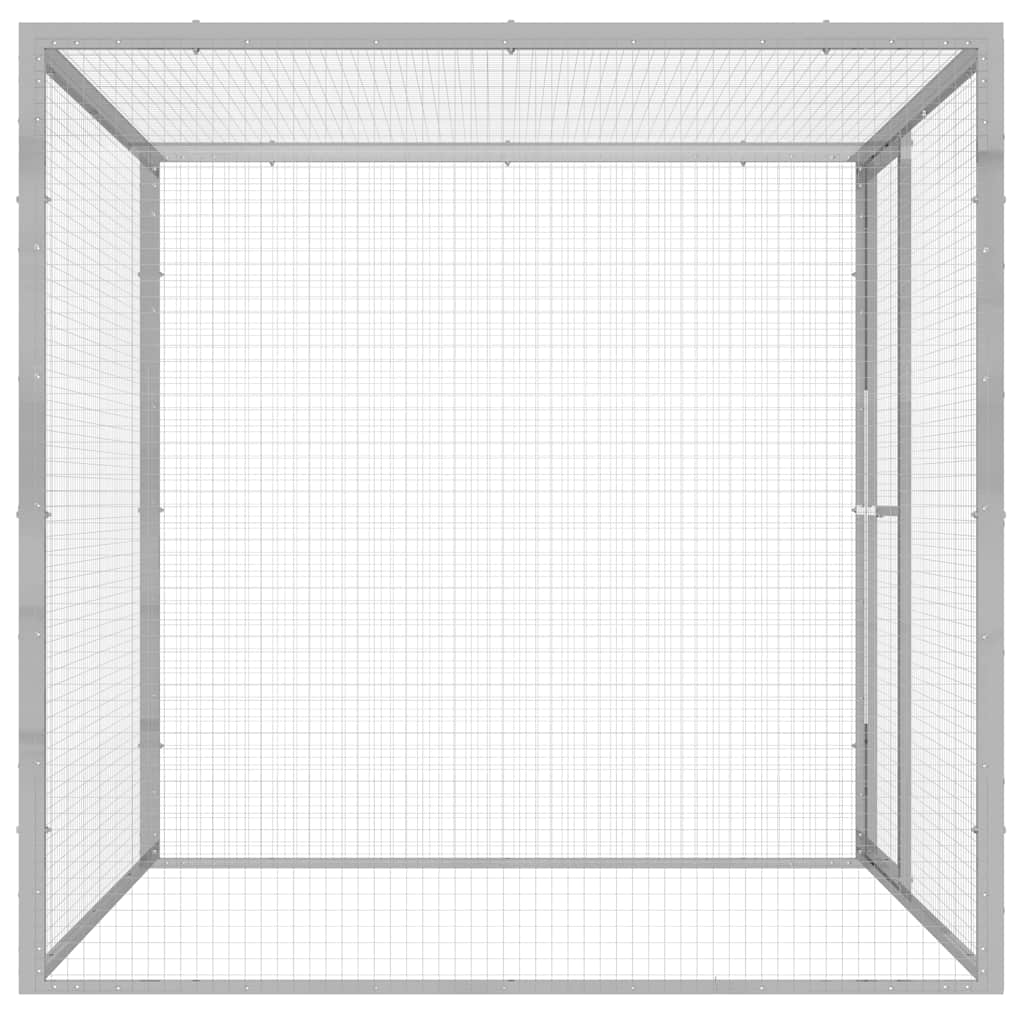 kattebur 1,5x1,5x1,5 m galvaniseret stål