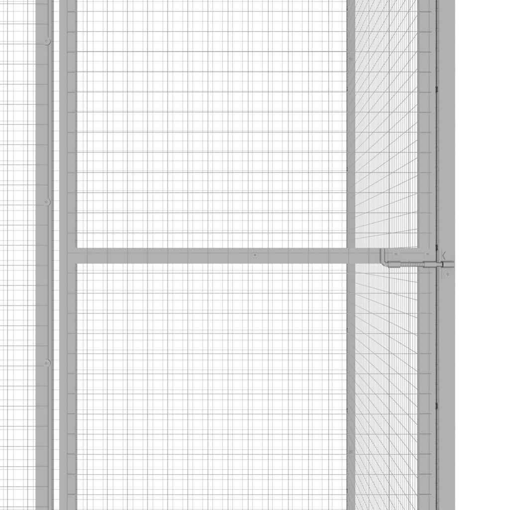 kattebur 3x1,5x1,5 cm galvaniseret stål