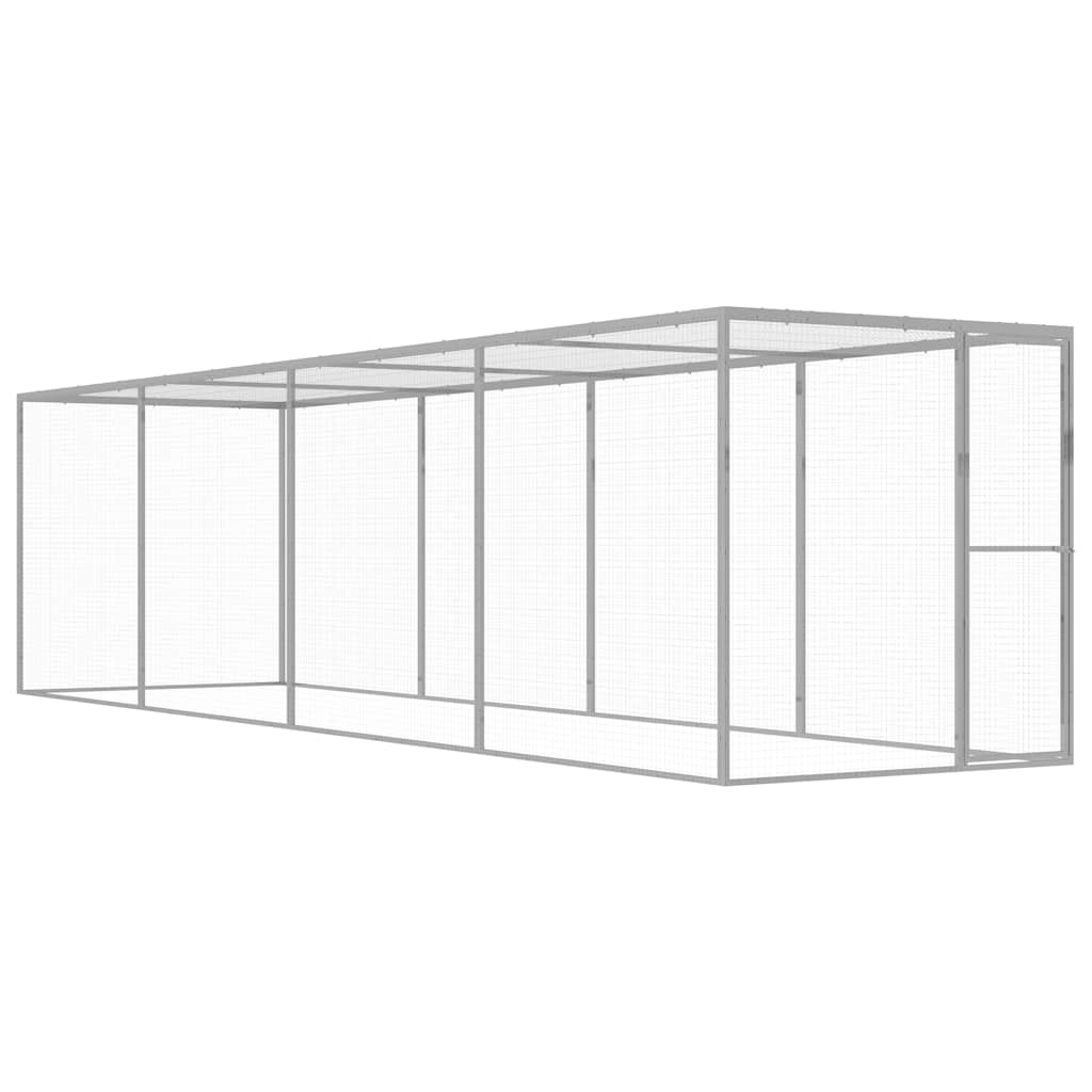 kattebur 6x1,5x1,5 cm galvaniseret stål billede
