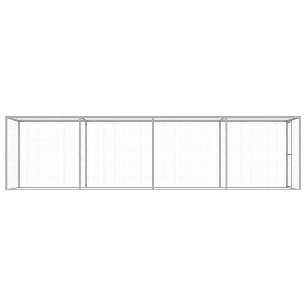 kattebur 6x1,5x1,5 cm galvaniseret stål