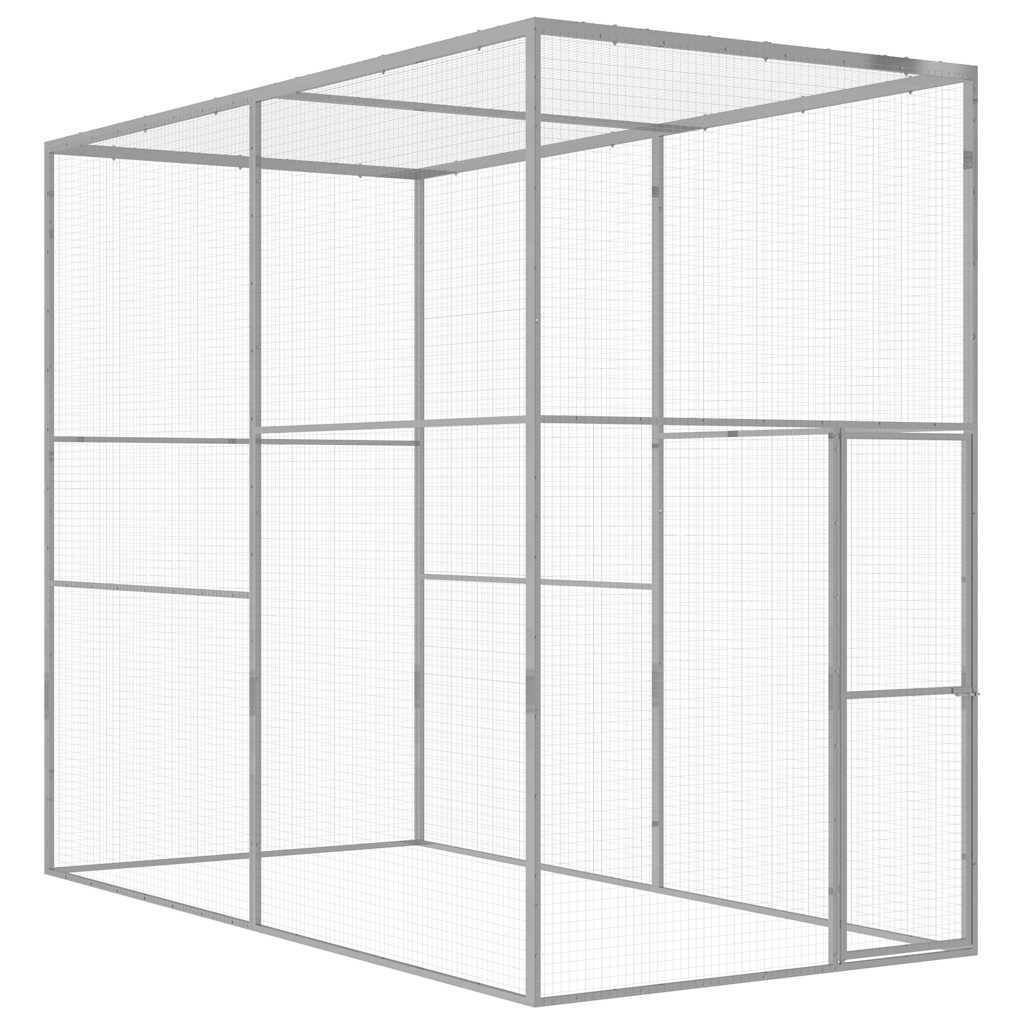 kattebur 3x1,5x2,5 cm galvaniseret stål billede