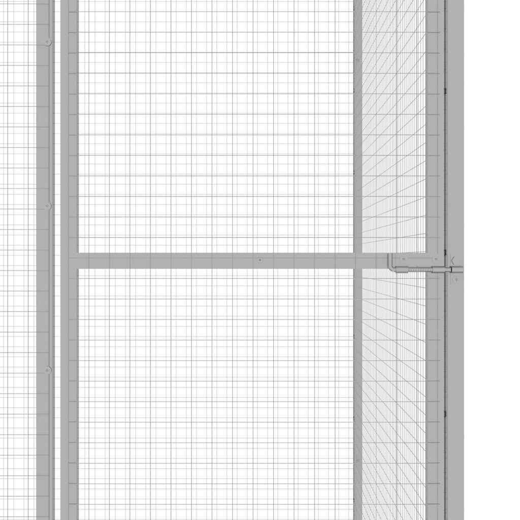 kattebur 6x3x2,5 cm galvaniseret stål