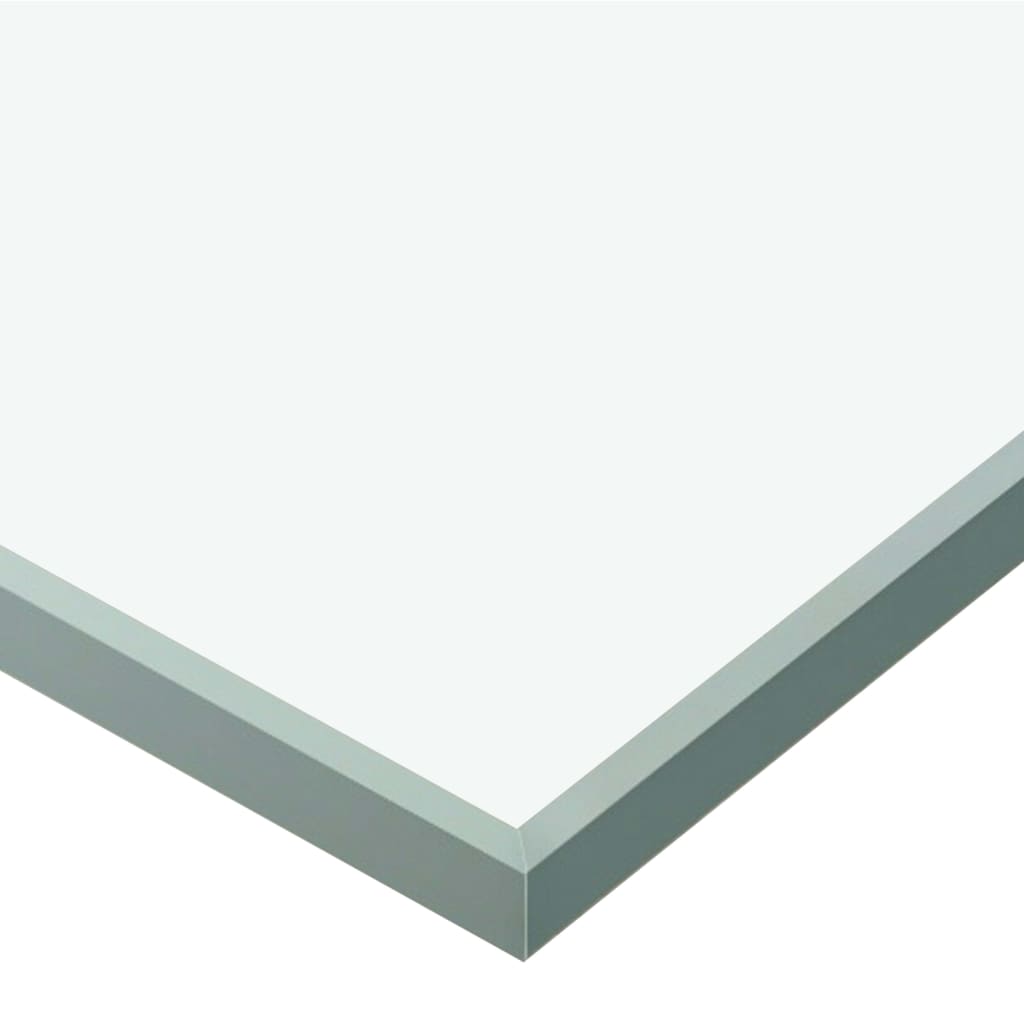 skydedør med bløde stop 76x205 cm hærdet glas og aluminium