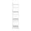 bogreol med 3 hylder 60x27,6x124,5 cm konstrueret træ hvid