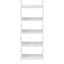 bogreol med 5 hylder 60x27,6x158,5 cm konstrueret træ hvid