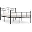 sengestel 160x200 cm metal sort