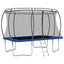 trampolinsæt 335x244x90 cm 150 kg rektangulær