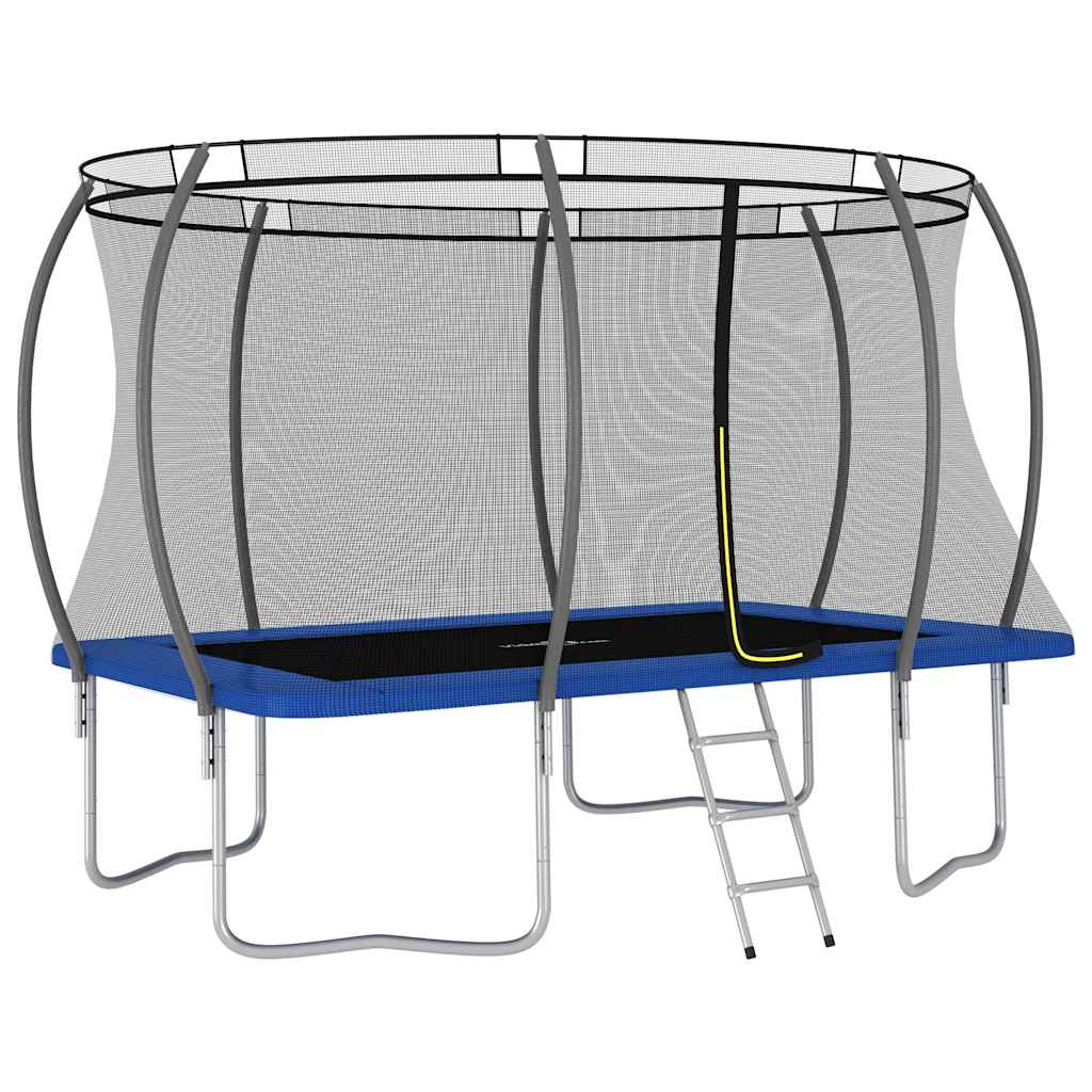 trampolinsæt 335x244x90 cm 150 kg rektangulær