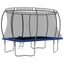 trampolinsæt 335x244x90 cm 150 kg rektangulær