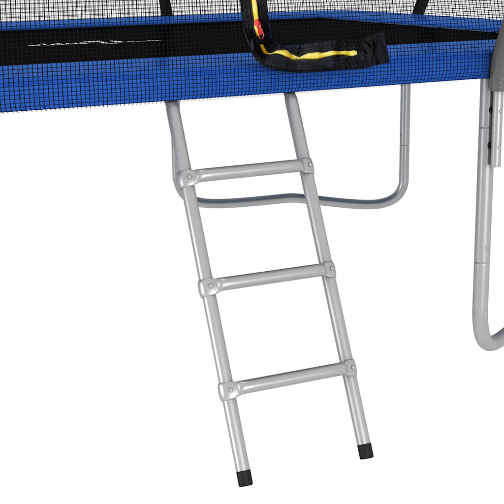 trampolinsæt 335x244x90 cm 150 kg rektangulær
