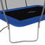 trampolinsæt 335x244x90 cm 150 kg rektangulær