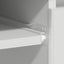 skrivebord 90x45x76 cm konstrueret træ hvid