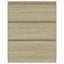 skænk 60x35x76 cm konstrueret træ sonoma-eg