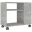 sidebord 70x35x55 cm konstrueret træ betongrå