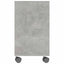 sidebord 70x35x55 cm konstrueret træ betongrå