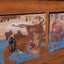tv-skab 110x35x40 cm genanvendt teaktræ