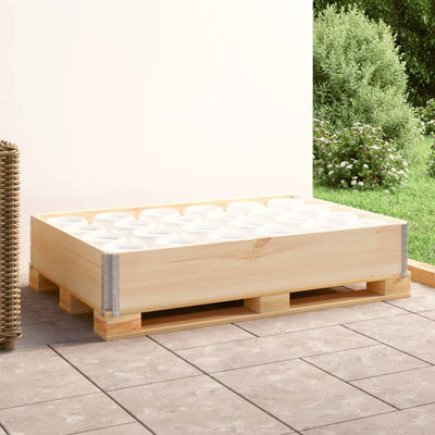 palleramme 80x120 cm massivt fyrretræ