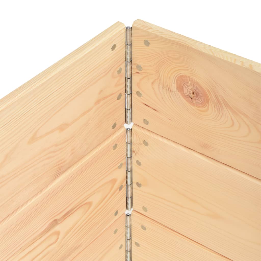 palleramme 3 stk. 80x120 cm  massivt fyrretræ
