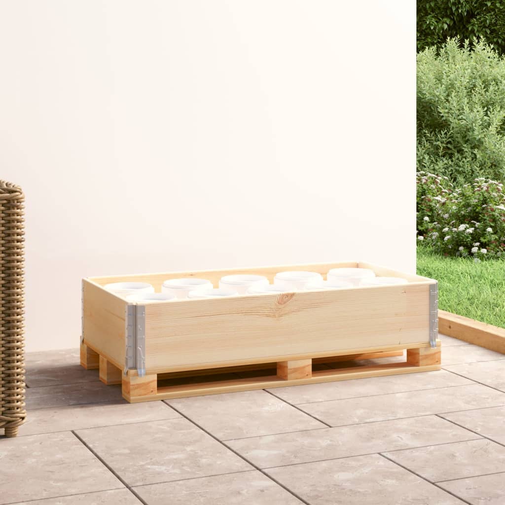 pallekasse 50x100 cm massivt fyrretræ billede