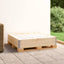 palleramme 100x100 cm massivt fyrretræ