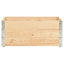 pallerammer: 3 stk. 100x150 cm massivt fyrretræ