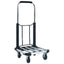 foldbar transportvogn 150 kg aluminium sølvfarvet