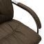 kontorstol med cantilever stof brun